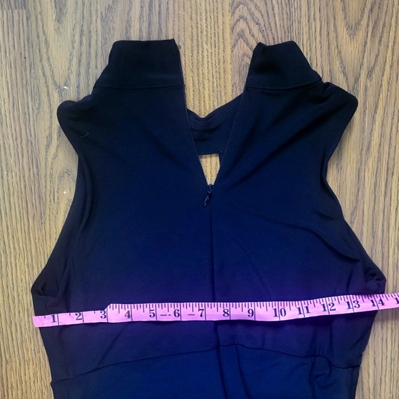 Joseph Ribkoff Black Sleeveless Layered Dress - Elegant & Chic Size 6 - Picture 2 of 7